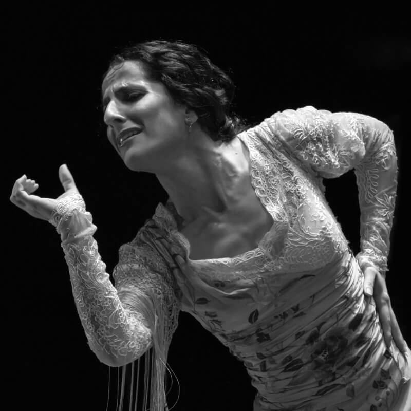 La danseuse Mercedes Ruiz en spectacle